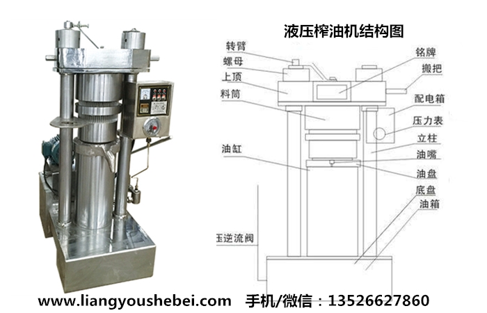 液壓花生榨油機(jī)